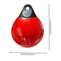 Boat Guard Ball Round Inflatable Buoyant Simple Design PVC Buoyant Lightweight Open Water Swimming Floatage