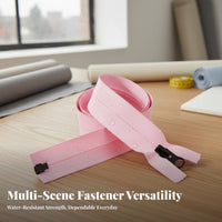 5 Coil Waterproof Separating Zipper Wear-Resistant Garment Closure Long-Lasting Slide Fastener Effortless Operation for Tailors, DIY Enthusiasts, Crafters, Jacket Making, Outdoor Gear, Clothing Repair, Crafting