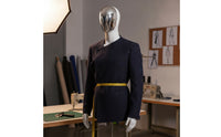 Male Display Mannequin Glossy Male Mannequin Stable Dress Form with Metal Stand for Boutiques, Tailors, Clothing Store, Garment Fitting