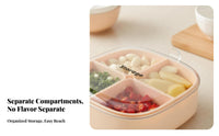 4 Pieces closureed Lid Draining Food prepparation Box Airtight closure Produce Box with Drainer watertight Refrigerator Organizer Stackable Design for Meal prepparationpers, Home Cooks, Healthmindful Individuals, complimentaryzer, Kitchen, Pantry
