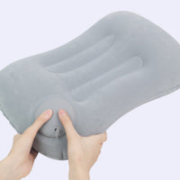 Height-Boosting Seat Cushion Press-to-Inflate Flocked Seat Cushion Padded Lightweight for Theater Seating