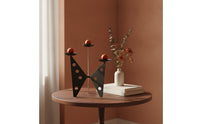 Tri-Armed Candlestick Retro 3 Arm Candle Holder Elegant for Entryway