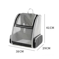 Pet Backpack Carrier Breathable Pet Carrier Backpack Structured Ventilated for Travel, Vet Visits