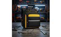 Heavy Duty Tool Backpack Large Capacity Tool Backpack Hard Molded Base
