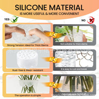 Silicone Flower Stem Rack for Floral Arrangements