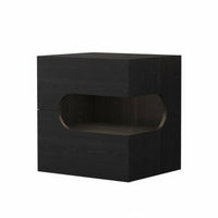 Minimalist Design Nightstand with Drawers and Shelf Modern design Single-Drawer End Table with Shelf Italian Inspired Bedside Cabinet Sturdy framework for Homeowners, Parents, Students, Hotel Room, Hallway, Office, Nursery