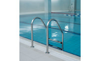 Pool Ladder with Handrails Rust Resistant Pool Ladder with Handrail Rustproof for Backyard Pools