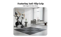 Non-Slip Interlocking Foam Mat Noise-Reducing Interlocking Foam Tile Soundproof Shock Absorbing Floor Mat Easy Assembly for Garage, Basement