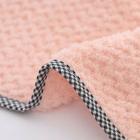 Oil Resistant Microfiber Cloths and Dishcloths, Microfiber Dishcloths 25x25 cm for Stovetop, Washable Weave Pattern Reusable Kitchen Cleaning Tool