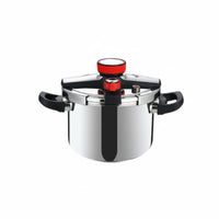 Burst-proofResistant Stainless Steel Pressure Cooker Safe Locking Lid 3-Level Pressure Cooker Easy to Clean for Home Cooking, Gas Cooktop