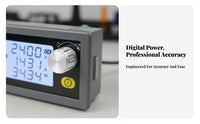 HD Color Screen DC-DC Buck-Increase Converter Stable Output Step up down Power Module High Conversion Performance Adjustable Power Supply Module Multiple Protections for Electronics Hobbyists, DIY Enthusiasts, Students, LED Driving, Circuit Testing