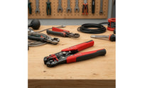 Multifunction Automatic Wire Stripper 3 in 1 Wire Stripper with Crimper Spring-Loaded Insulated for Electricians, DIYers, Homeowners, Electrical Work, Home Repairs, Workshop