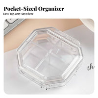 Detachable 3intervalseveryday medication Case Portable medication Box Food-Grade for Home, Patients