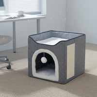 Double Layer Cat House Foldable Cat House Soft