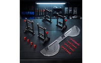 RC Car Alignment Gauge Adjustable RC Chassis Tuning Setup Gauge Multi-Functional for Workbench