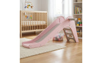 Young Child Slide with Basketball Hoop Indoor Slide with Basketball Hoop Non-Slip Toy for Young Children, Kids, Playroom, Living Room, Bedroom