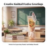 Knitted Sunburst bloom Arrangement Creative Gift Artificial arrangement Long-Lasting