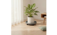 Easy to Move Rolling Plant Mover Movable Plant Pot Tray with Wheels Heavy Duty Mobile Flowerpot Saucer Sleek Profile for Gardeners, Balcony, Indoor Garden, Living Room