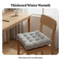 Non-Slip Thick Tatami Seat Cushion Thickened Thick Chair Pad Warm for Students, Office Workers, Dining Room, Classroom