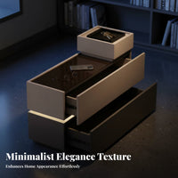 Minimalist aesthetic C-Shaped Storage Table accommodates Small Spaces Sofa-Side Stand Space-Saving Home Furnishing Easy Assembly for Homeowners, Apartment Dwellers, Students, Living Room, Bedroom