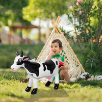 Inflatable Cow Lightweight PVC Inflatable Cow Indoor Outdoor Use Party Toy for Kids