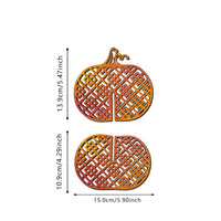 Freestanding Wooden Pumpkin 3D Pumpkin Decoration Fall Cutouts Rustic for Mantel