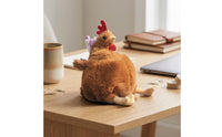 Cute Soft Pencil Case Fuzzy Chicken Pencil Case Zippered Pen Bag with Zipper Novelty for Classroom