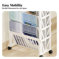 Space Saving Multi-Compartment Desktop organizer Keeps Supplies Organized Multi-Compartment organizer Large Capacity Desk Organizer Easy reach for Students, educators, Home Office Users, Classroom, Study Room