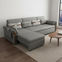 Convertible Sectional Sofa Bed with Storage Multi-Functional Multifunctional Storage Sofa Bed Space Saving Living Room Furniture