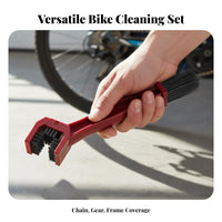 3 Pieces Cycle Chain Cleaner Easy To Clean Cycle Chain Washer Reusable