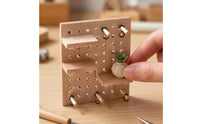 Miniature Pegboard Lightweight Panel Rectangular for BJD Owners