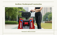 Waterproof tricycle LED brake light