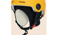 Winter Helmet Liner Hood Double-Layer Fleece Helmet Liner Windproof Headwear for Bicycling