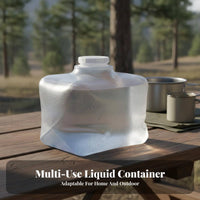 Foldable Water Bag with Spigot Large Capacity Foldable Water Carrier Food Grade Material Leakproof for Hikers, Hiking, Travel
