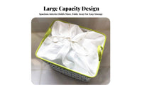 Drawstring Storage Box Foldable Storage Box dirtresistant for Students
