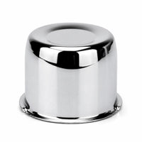 Trailer Hub Dust Cap Anti Wheel Hub Cover with Flange Low-Profile Hubcap for Recreational Vehicle