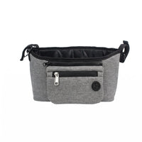 Pet Carriage Organizer Hanging Straps Carriage Organizer Bag Zippered Pocket for Travel