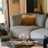 Nordic Aesthetic Tofu Block Sofa Minimalist design Living Room Furniture Lowsilhouette sectionable Couch firm density Foam Cushions for Families, Homeowners, Interior Designers, Lounge Area, Home leisure