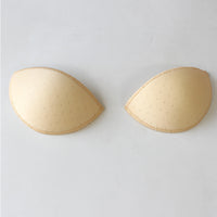 Breathable Sponge Bra Inserts for Swimsuits & Sports Bras - Anti-Bump, Thin, Half-Moon Shape