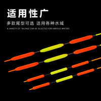 Fishing Float Bobber Accessories with Thickened Triangular/Cylindrical Tail, High Toughness, Damage-Free