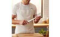 Pasta Fork Stainless Steel Spaghetti Server Comb-Shaped Pasta Server with Tines for Restaurant