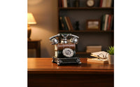 Vintage Telephone Piggy Bank Great Gift Idea Resin Telephone Money Bank Antique Phone Money Box for Collectors, Office, Bookshelf