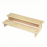 Tiered Display Shelf Tabletop Tiered Display Stand Multifunctional for Collectors