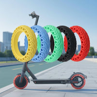 8.5 Inch Firm Scooter Tire Puncture-Resistant 8.5 Inch Firm Tire Replacement Scooter Wheel Shock-Absorbing Anti-Slip Grip
