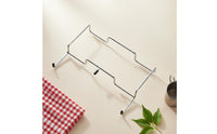 Portable Wire Garbage Bag Stand Indoor Outdoor Use Picnic Table Bag Rack Easy to Install Table Trash Holder for Kitchen