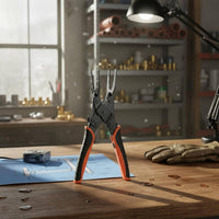 Push-to-Connect Fitting Removal Tool High-Carbon Steel Pipe Disconnect Pliers Industrial Grade Push Fit Release Tool for Plumbers, DIY Enthusiasts