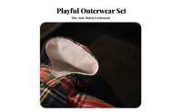 20cm Doll Jacket and Match BJD Doll Outerwear High-Quality Textile Miniature Duffle Coat for Hobbyists