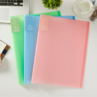 A3 Transparent Document Folder with Clear Pockets for Artwork and Papers, 20-60 Pages