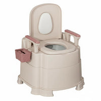 Bedside Commode Anti-Odor Adjustable Bedside Potty Easy to Clean for Caregivers