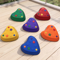 Toddler Stepping Stones Heart-Shaped Balance Stones Balance Coach Lightweight Toys Molded for Children, Playroom, Kindergarten